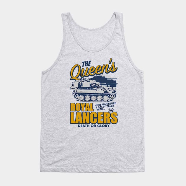 Queen's Royal Lancers Tank Top by Firemission45